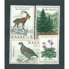 Grecia - Correo 1970 Yvert 1027/30 ** Mnh Fauna y flora