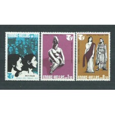 Grecia - Correo 1975 Yvert 1184/6 ** Mnh Año de la mujer