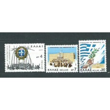 Grecia - Correo 1977 Yvert 1252/4 ** Mnh