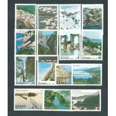 Grecia - Correo 1979 Yvert 1365/79 ** Mnh Paisajes