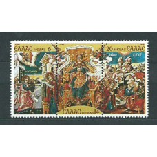 Grecia - Correo 1980 Yvert 1416/8 ** Mnh Navidad