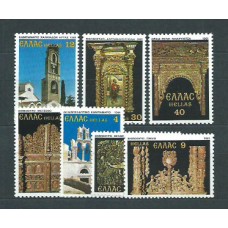 Grecia - Correo 1981 Yvert 1440/6 ** Mnh Santuarios