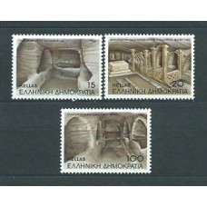 Grecia - Correo 1985 Yvert 1560/2 ** Mnh Catacumbas de Milo