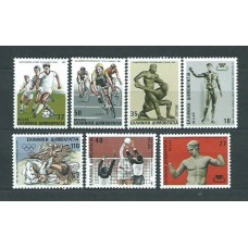 Grecia - Correo 1986 Yvert 1601/7 ** Mnh Deportes