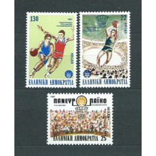 Grecia - Correo 1987 Yvert 1629/31 ** Mnh Deportes