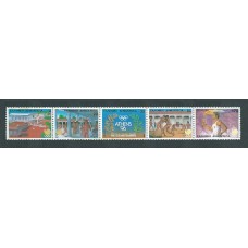 Grecia - Correo 1988 Yvert 1669/73A ** Mnh Olimpiadas de Seul