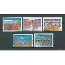 Grecia - Correo 1988 Yvert 1669/73B ** Mnh Olkimpiadas de Seul