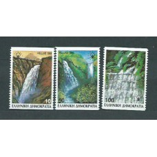 Grecia - Correo 1988 Yvert 1675/7B ** Mnh Cataratas