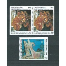 Grecia - Correo 1988 Yvert 1697a+1698B ** Mnh Nael