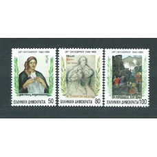 Grecia - Correo 1990 Yvert 1755/7 ** Mnh