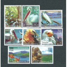 Grecia - Correo 2001 Yvert 2058/65 ** Mnh Fauna y flora