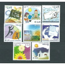 Grecia - Correo 2005 Yvert 2277/84 ** Mnh