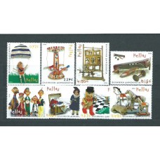 Grecia - Correo 2006 Yvert 2364/71 ** Mnh Juguetes