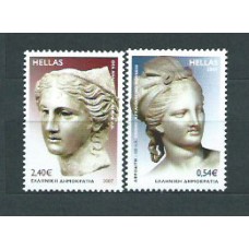 Grecia - Correo 2007 Yvert 2412/3 ** Mnh Arte