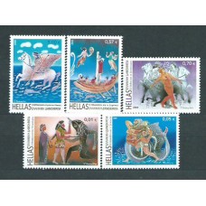 Grecia - Correo 2009 Yvert 2493/7 ** Mnh Mitología