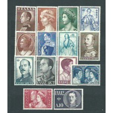 Grecia - Correo 1956 Yvert 623/36 ** Mnh Familia real