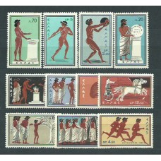 Grecia - Correo 1960 Yvert 713/23 * Mh Olimpiadas de Roma