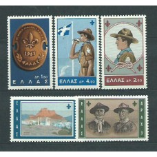 Grecia - Correo 1963 Yvert 794/8 ** Mnh Scoutismo