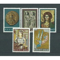 Grecia - Correo 1964 Yvert 823/7 ** Mnh Arte Bizantino