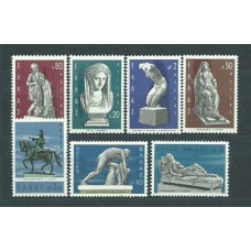 Grecia - Correo 1967 Yvert 914/20 ** Mnh Esculturas griegas