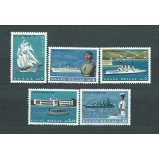 Grecia - Correo 1967 Yvert 928/32 ** Mnh Barcos