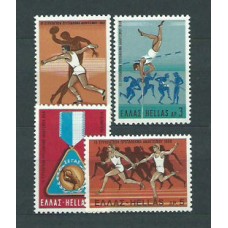 Grecia - Correo 1969 Yvert 984/7 ** Mnh Deportes