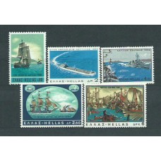 Grecia - Correo 1969 Yvert 988/92 ** Mnh Barcos