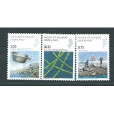 Groenlandia - Correo 2007 Yvert 472/4 ** Mnh