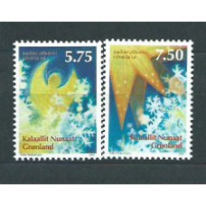 Groenlandia - Correo 2007 Yvert 477/8 ** Mnh Navidad