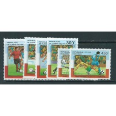 Guinea Republique - Correo Yvert 1255A/F ** Mnh  Deportes fútbol