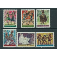 Guinea Republique - Correo Yvert 255/9+A.61 ** Mnh  Danzas