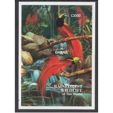 Ghana - Hojas Yvert 293 ** Mnh  Fauna aves