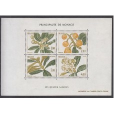 Monaco - Hojas Yvert 31 ** Mnh Flores