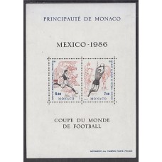 Monaco - Hojas Yvert 35 ** Mnh Deportes. Fútbol