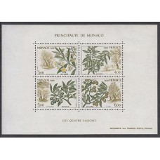 Monaco - Hojas Yvert 43 ** Mnh Flores