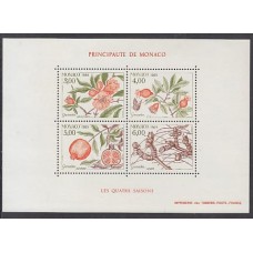 Monaco - Hojas Yvert 44 ** Mnh Flores