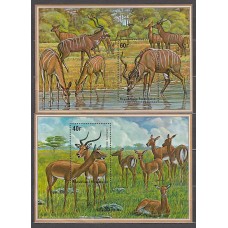 Ruanda - Hojas Yvert 45/6 ** Mnh  Fauna