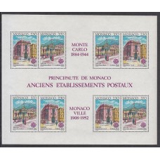 Monaco - Hojas Yvert 49 ** Mnh Europa