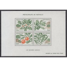 Monaco - Hojas Yvert 54 ** Mnh Flores