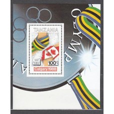 Tanzania - Hojas Yvert 58 ** Mnh  Olimpiadas de Calgary