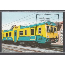 Guinea Bissau - Hojas Yvert 63 ** Mnh  Trenes