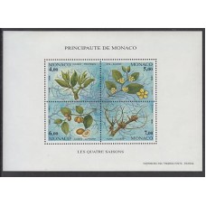 Monaco - Hojas Yvert 68 ** Mnh Flores