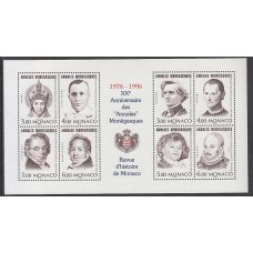 Monaco - Hojas Yvert 72 ** Mnh Personajes