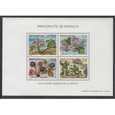 Monaco - Hojas Yvert 74 ** Mnh Flores