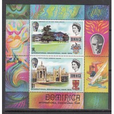 Dominica - Hojas Yvert 7 ** Mnh Año de la educación