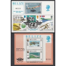 Belize - Hojas Yvert 8/9 ** Mnh Aviones