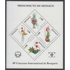 Monaco - Hojas Yvert 93 ** Mnh Flores