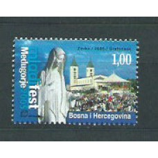 Herceg Bosna - Correo Yvert 137 ** Mnh Arte religioso