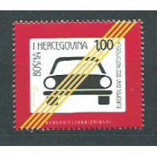 Herceg Bosna - Correo Yvert 162 ** Mnh Día sin coches