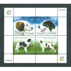 Herceg Bosna - Correo Yvert 173/6 ** Mnh Fauna perros